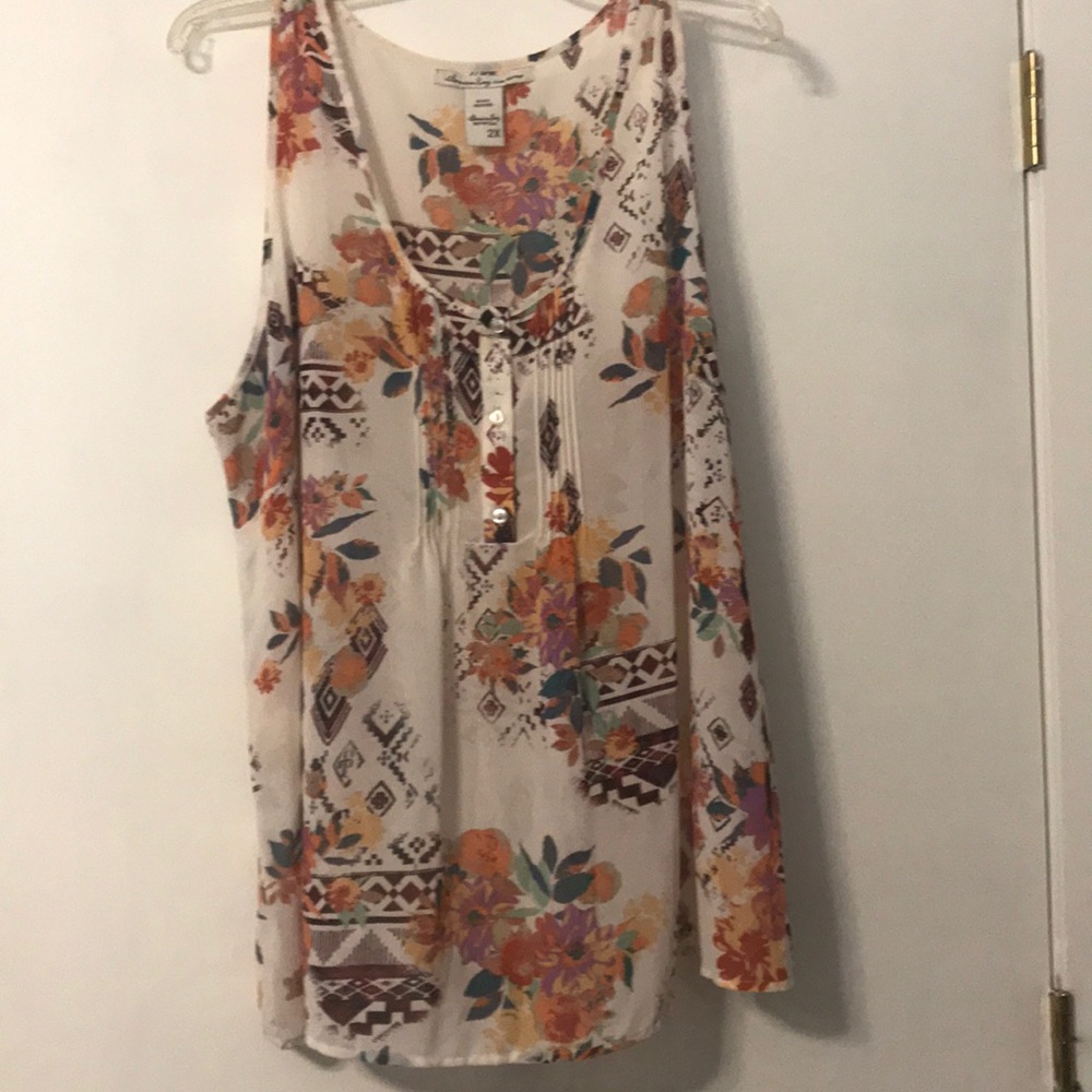 American Rag Sheer Tank Top